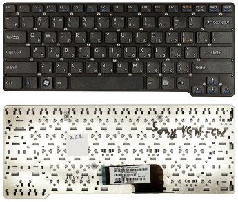 Клавиатура Sony Vaio VPC-CW VPCCW1E1R VPCCW1E8R VPCCW1S1R VPCCW2S1R Series Black Without Frame Товар поставляется под заказ.