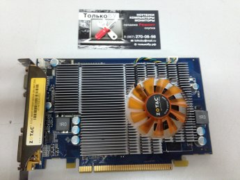 Видеокарта БУ Nvidia 9600GT 1Gb для компьютера 