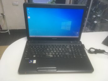 Ноутбук БУ Toshiba C660 Intel Core i3 M380 4Gb SSD 128Gb DVD AMD Radeon HD5450 15.6&quot; АКБ: 1 час 