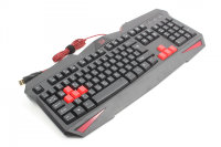 Клавиатура игровая Redragon Xenica, 12 доп клавиш, черно-красная USB