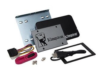 SSD диск Kingston suv500b/120g Upgrade kit Жесткий диск SSD в полной комплектации: как на фото