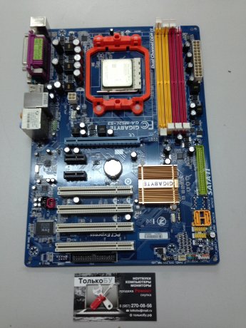 Комплект БУ: Процессор AMD Athlon 64 X2 6000+, материнская плата s-AM2 Gigabyte GA-M52L-S3 2-х ядерный комплект AMD Athlon 64 X2 6000+, материнская плата AM2 Gigabyte, купить в Зеленограде дешево.