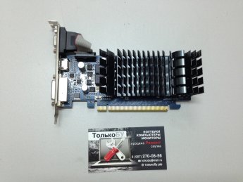 Видеокарта БУ Nvidia GT210 1Gb Домашняя / офисная бу видеокарта для компьютера с памятью 1Гб. Слот PCI-exp 16x. Гарантия 2 недели. Зеленоград