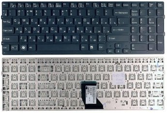 Клавиатура Sony Vaio VPC-CB17 Series Black for backlight Товар поставляется под заказ.