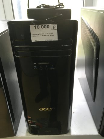 Компьютер БУ AMD A8-7410 6Gb 1000Gb DVD AMD Radeon R7 430 2Gb Win10 Бу компьютер с низким потреблением энергии ACER 2017г.