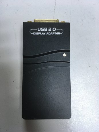 Видеокарта внешняя USB 2.0 (переходник для подключения монитора) ​Порт DVI с переходником на VGA