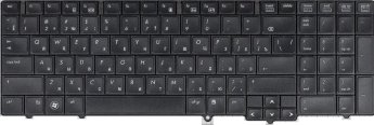 Клавиатура HP Probook 6540B 6545B 6550B Series Black with Point stick Товар поставляется под заказ.