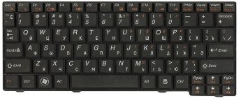 Клавиатура Lenovo IdeaPad S10-2 Series Black Товар поставляется под заказ.