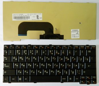 Клавиатура Lenovo IdeaPad S12 Series Black Товар поставляется под заказ.