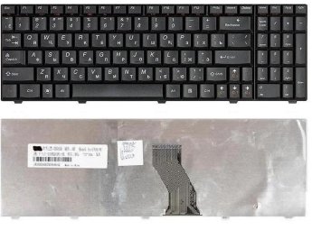 Клавиатура Lenovo IdeaPad U550 Series Black Товар поставляется под заказ.