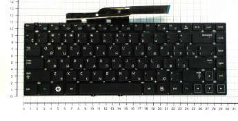 Клавиатура Samsung 300E4A NP300E4A NP300V4A 300V4A Series Black Товар поставляется под заказ.