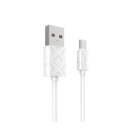 Кабель micro-USB Yaven White 2.1A белый 1м